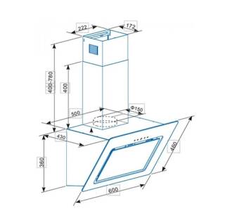 cata AG6-600 XGWH fehér elszívó promóció