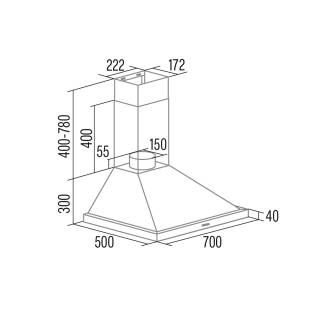 CATA - Páraelszívó Beta PRO 7000 BK Fekete