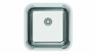 CATA - Mosogatótálca CBP 40-40/B inox munkalap alá szerelhető