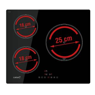 cata 08063121 indukciós kerámialap