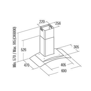 cata CK-6000 BK elszívó