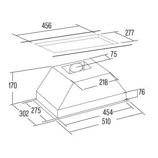 CATA - Páraelszívó GK-4500 BK - Fekete
