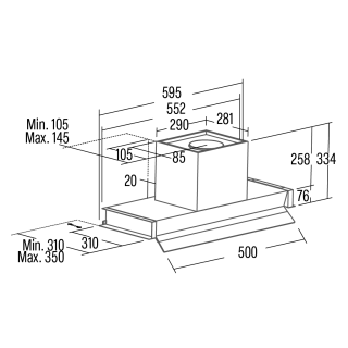 CATA - Páraelszívó Arona 60 BK Fekete