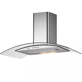 CATA - Páraelszívó C-GLASS 900 LED - Inox