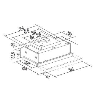CATA - Páraelszívó TFH-6630 WH LED brushless Fehér + hűtőtáska