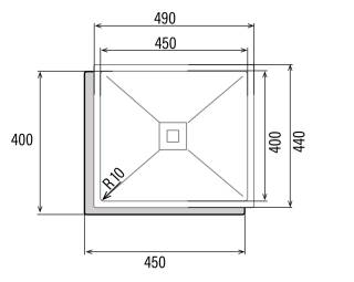 cata cb-45-40 r10 mosogatótálca 