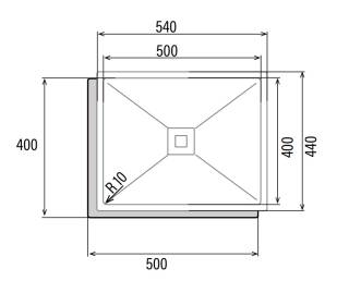 cata cb-50-40 r10 mosogatótálca 