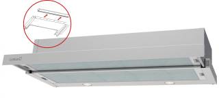 cata tf-2003/90 90cm led duralum inox elszívó