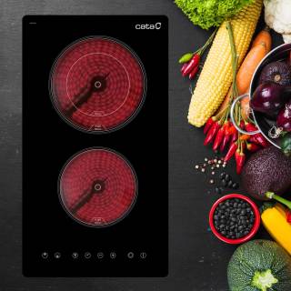 cata td-3002 BK/A domino fekete kerámialap