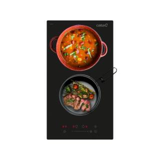 cata isb-3102 bk fekete indukciós kerámialap