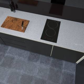 cata isb-3102 bk fekete indukciós kerámialap