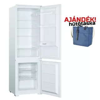 CATA - Beépíthető hűtőszekrény CI-54177 ST/D + Ajándék hűtőtáska