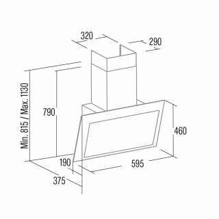 CATA - Páraelszívó Thalassa EVO 600 GBK - Fekete