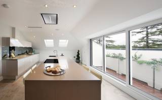 cata isla bennu 1200 x hob to hood inox elszívó