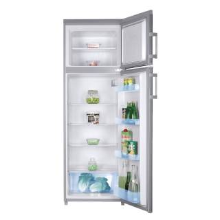 DAVOLINE - Hűtőszekrény kombinált RF-220E SLV NE + Ajándék Hűtőtáska