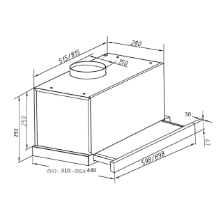 DAVOLINE - Páraelszívó IOS ULTRA 60 GR-IX Inox