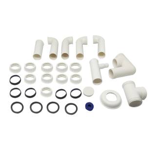 ELLECI COMPSIF2VU - Szifonszett kétutas mosogatókhoz