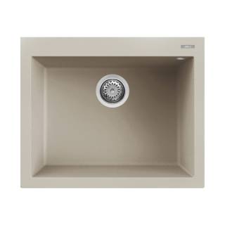 Elleci OUTLET - Mosogatótálca Quadra 110 Keratek K95 Champagne - Szépséghibás termék!