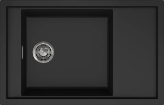 ELLECI Sintesi 305 K86 Black inox tartozékokkal 