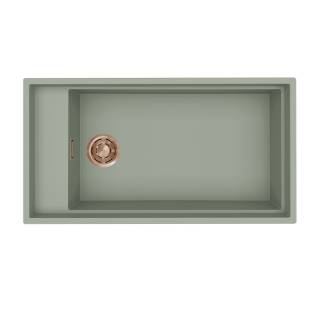 ELLECI - Mosogatótálca Dialogo 360 Workstation K82 Sage bronz tartozékokkal