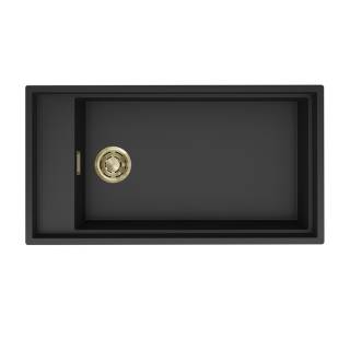 ELLECI - Mosogatótálca Dialogo 360 Workstation K86 Black arany tartozékokkal