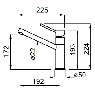 Elleci - Csaptelep Sava K73 Fumo