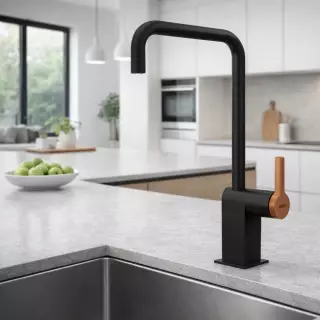 ELLECI - Csaptelep Smith Matt Fekete + K83 Clay