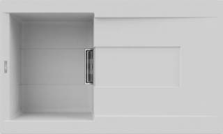 Elleci OUTLET - Mosogatótálca Smart 400 Keratek K96 White - Kiállított bemutató termék!