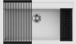 ELLECI - Mosogatótálca Best 360 Workstation Szett K96 White - Kifutó termék!