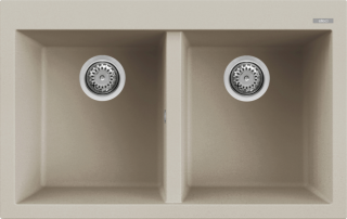 ELLECI - Mosogatótálca Quadra 350 K95 Champagne