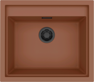 ELLECI - Mosogatótálca Sintesi 105 K83 Clay fekete tartozékokkal