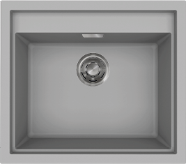 ELLECI - Mosogatótálca Sintesi 105 K97 Light Grey inox tartozékokkal - Kifutó termék!