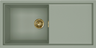 ELLECI - Mosogatótálca Sintesi 480 K82 Sage arany tartozékokkal