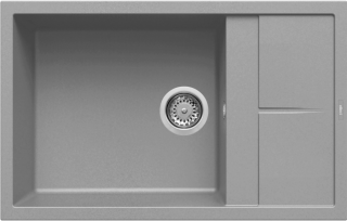 ELLECI - Mosogatótálca Unico 310 K97 Light Grey - Kifutó termék!