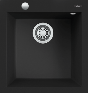 ELLECI - Mosogatótálca Quadra 102 AUTOMATA K86 Black - Kifutó termék!