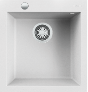 ELLECI - Mosogatótálca Quadra 102 AUTOMATA K96 White - Kifutó termék!