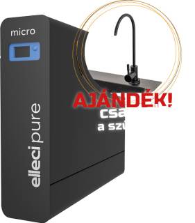 ELLECI - Víztisztító készülék Pure Micro + ajándék csaptelep a szűrt vízhez