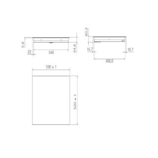 ELICA - Beépíthető indukciós kerámialap RATIO 603 BL