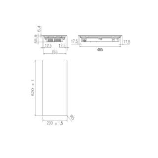 ELICA - Beépíthető indukciós kerámialap PRIMIS 302 BL