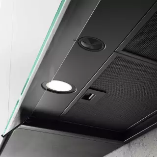 ELICA - Páraelszívó BOXIN LX/BL MAT/A/60 motor nélkül + SEM1T850 külső motor