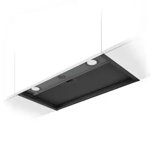 ELICA - Páraelszívó BOXIN LX/BL MAT/A/60 motor nélkül + SEM1T850 külső motor