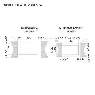 ELICA NIKOLATESLA FIT 3Z BL/A/60