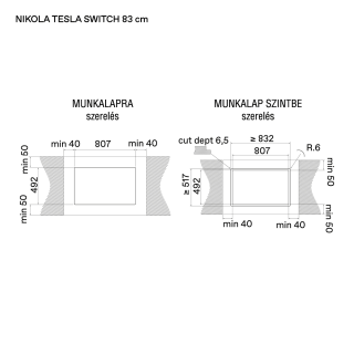 ELICA NIKOLATESLA SWITCH EVO BL/A/83