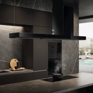 ELICA - Beépíthető gőzsütő + mikro VIRTUS COMBI STEAM MW 645 TFT BL