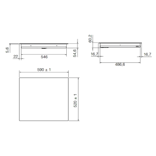 ELICA - Beépíthető indukciós kerámialap RATIO CONNEX 604 PLUS