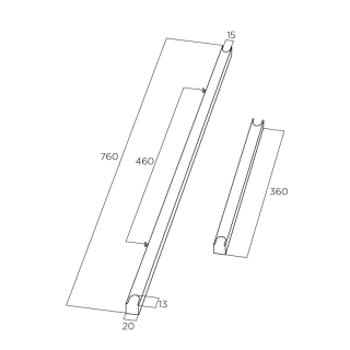 ELICA - OPEN SUITE polctartó keret