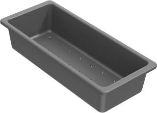 ELLECI - Gyumölcsmosó kosár műanyag 380 szürke