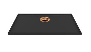 ELLECI - Mosogatótálca medencefenék Essenza 70 K86 Black bronz tartozékkal