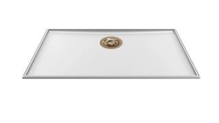 ELLECI - Mosogatótálca medencefenék Essenza 70 K96 White arany tartozékkal