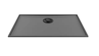ELLECI - Mosogatótálca medencefenék Essenza 70 K99 Concrete fekete tartozékokkal